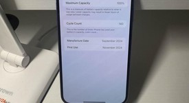 Good
													Apple iPhone 16 Plus - Unlocked, Ultramarine, 512 GB, A3082, photo 2 of 4