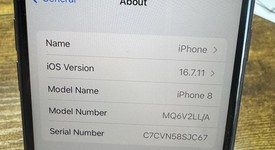 Good
													Apple iPhone 8 - Unlocked, Gray, 64 GB, A1905, GSM, photo 2 of 7