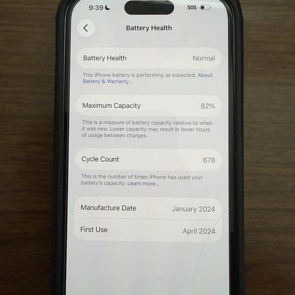 Apple iPhone 15 - Unlocked, 128 GB, Pink, A2846