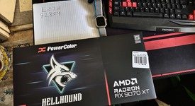 Used
													PowerColor Radeon RX 9070 XT - RX9070XT 16G-L/OC, Hellhound, photo 2 of 2