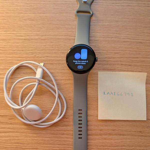 Google Pixel Watch 3 - Wi-Fi, Hazel, 45mm, Wi-Fi