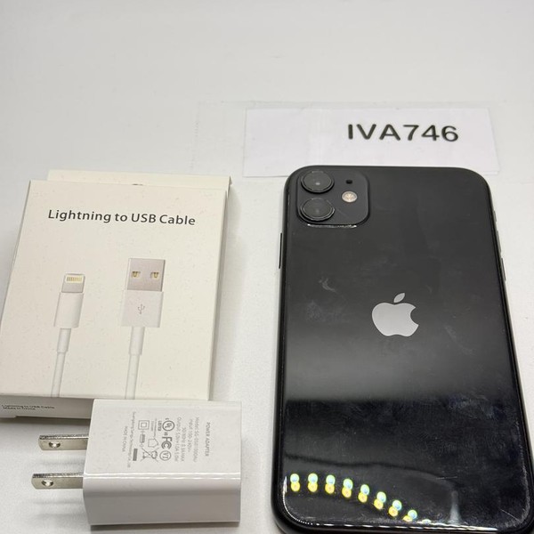 Apple iPhone 11 - Unlocked, 64 GB, Black, A2111