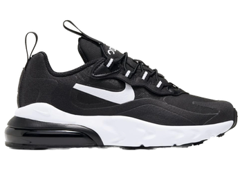 Nike Air Max 270 React Black White (PS) for sale