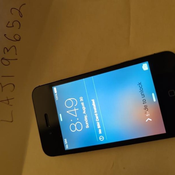 Apple iPhone 4S - Unlocked, 16 GB, Black, A1387