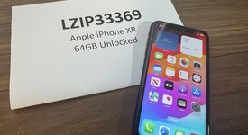 Good
													Apple iPhone Xr - Unlocked, Black, 64 GB, A1984, photo 1 of 6