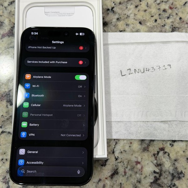 Apple iPhone 15 Pro - Unlocked, 256 GB, Blue, A2848