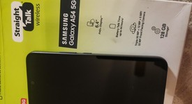 Mint
													Samsung Galaxy A54 5G - Straight Talk, Graphite, 128 GB, 6 GB, photo 1 of 13