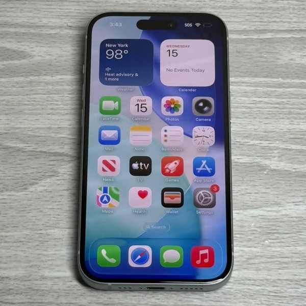 Apple iPhone 15 - Unlocked, 128 GB, Blue, A2846