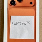 New Apple iPhone 17 Pro Max - Spectrum, 256 GB, Cosmic Orange, A3257