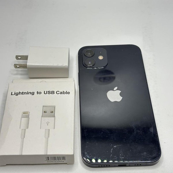 Apple iPhone 12 - Unlocked, 64 GB, Black, A2172