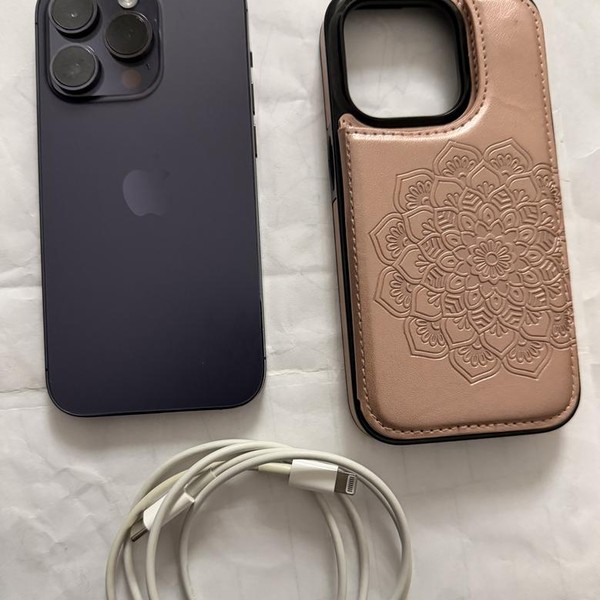 Apple iPhone 14 Pro - Unlocked, 128 GB, Purple, A2650