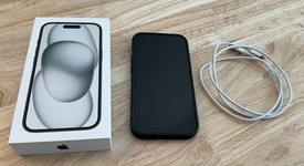 Good
													Apple iPhone 15 - Unlocked, Black, 128 GB, A2846, photo 3 of 13