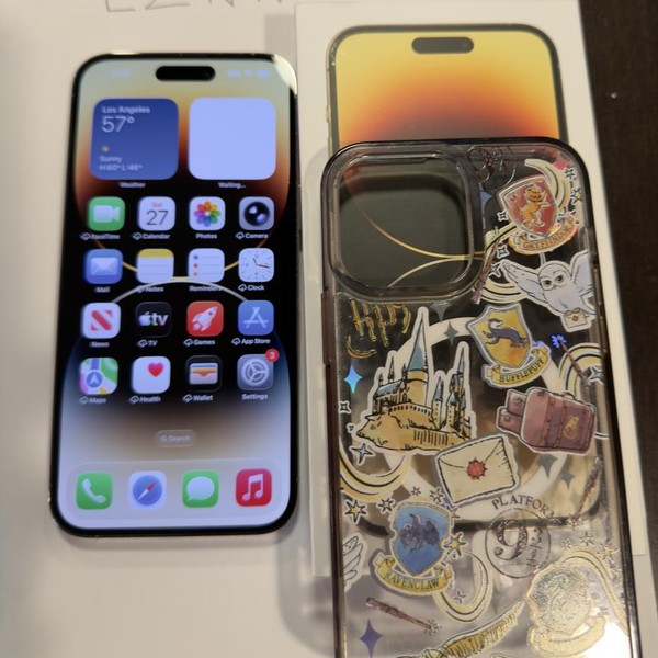 Apple iPhone 14 Pro Max - Unlocked, 128 GB, Silver, A2651