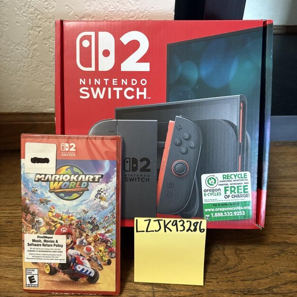 Nintendo Switch 2 - Red & Blue, Standard