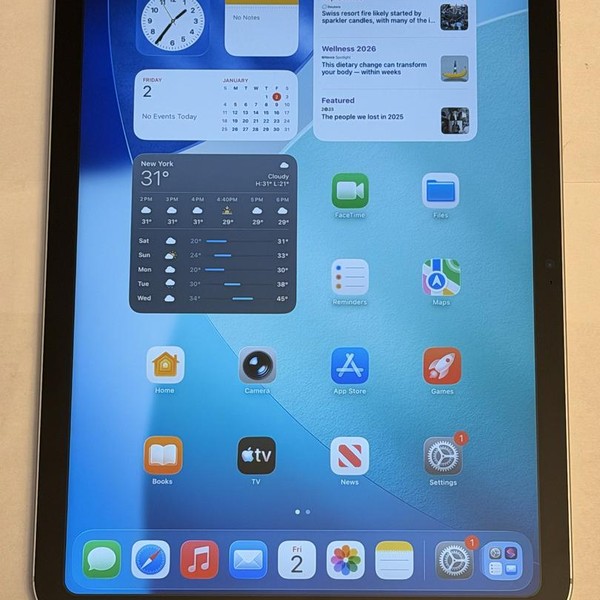 Apple iPad 10th Gen - Unlocked, 64 GB, Silver, A2757