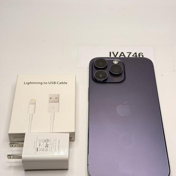 Apple iPhone 14 Pro Max - Unlocked, 128 GB, Purple, A2651