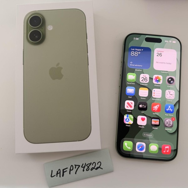 Apple iPhone 17 - Unlocked, 256 GB, Sage, A3258