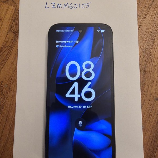 Google Pixel 9a - Unlocked, 128 GB, Obsidian, 8 GB