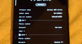 Good
													Samsung Galaxy S24 Ultra - Verizon, Black, 256 GB, 12 GB, SM-S928U, photo 3 of 9
