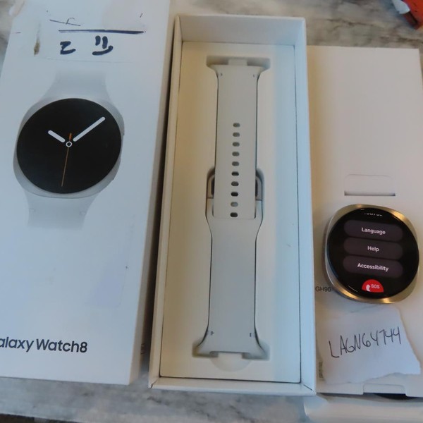 Samsung Galaxy Watch8 - Unlocked, Silver, SM-L325, 40mm