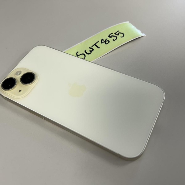 Apple iPhone 15 - Unlocked, 128 GB, Yellow, A2846