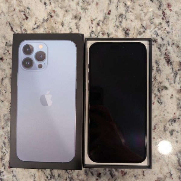 Apple iPhone 15 Pro Max - Unlocked, 256 GB, Blue, A2849