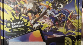 New
													Nintendo Switch - OLED - White, 64 GB, Splatoon 3, photo 5 of 5