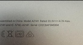 Good
													MacBook Pro 2019 - 16" - I7, Gray, 512 GB, 16 GB, photo 2 of 10