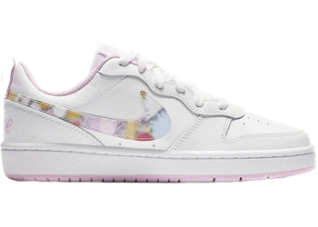 Nike Court Bourough Low 2 SE Floral Swoosh (GS) for sale