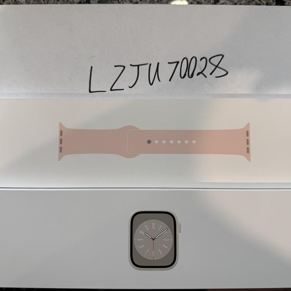 Apple Watch Series 8 41mm - Starlight, A2770 - GPS, Aluminum