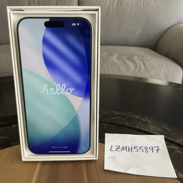 Apple iPhone 16 Pro Max - Unlocked, 512 GB, White, A3084