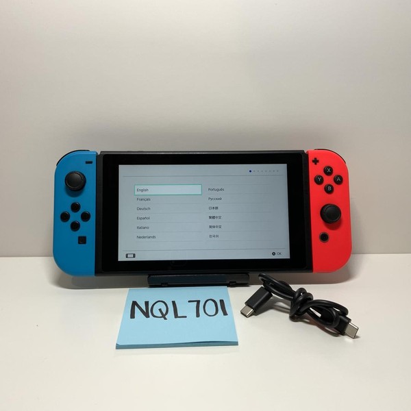 Nintendo Switch - 32 GB, Red & Blue
