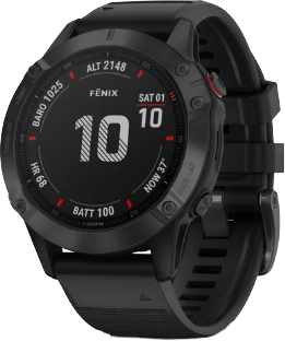 Garmin Fenix 6 - Black, Pro