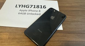Good
													Apple iPhone 8 - Unlocked, Gray, 64 GB, A1863, photo 3 of 9