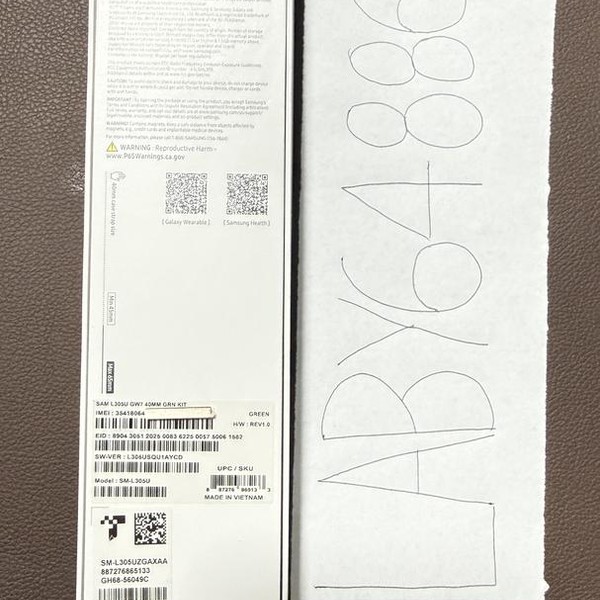 Samsung Galaxy Watch7 - Unlocked, Green, SM-L305U, 40mm