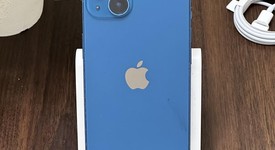 Good
													Apple iPhone 13 - Unlocked, Blue, 128 GB, A2482, photo 1 of 8