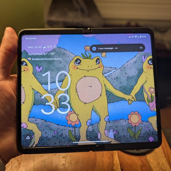 Google Pixel Fold - Unlocked, 256 GB, Obsidian, 12 GB, G9FPL