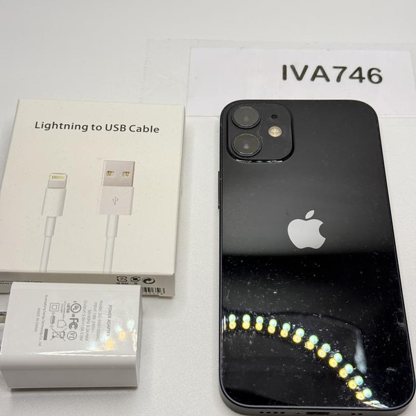 Apple iPhone 12 Mini - Unlocked, 128 GB, Black, A2176