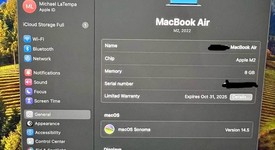 Mint
													MacBook Air 2022 - 13" - Apple M2, Starlight, 256 GB, 8 GB, photo 4 of 16