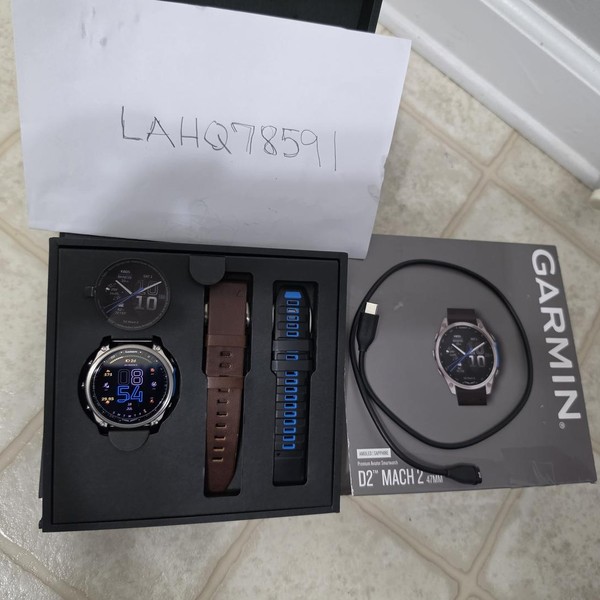 Garmin D2 Mach 2 - Carbon Gray, 47mm