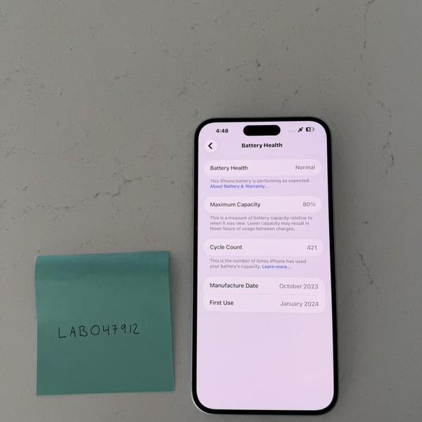 Apple iPhone 15 Plus - Unlocked, 128 GB, Blue, A2847