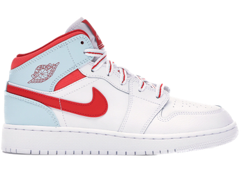 Jordan 1 Mid White Topaz Mist (GS) for sale