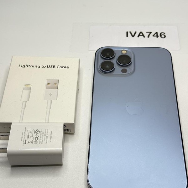 Apple iPhone 13 Pro Max - Unlocked, 128 GB, Sierra Blue, A2484