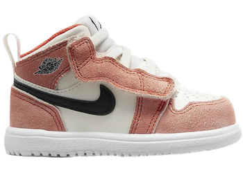 Jordan 1 Mid Alt SE Orange Suede (TD) for sale