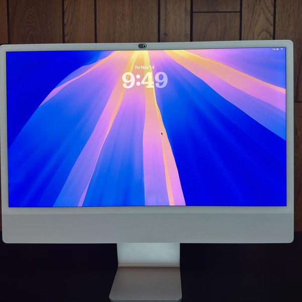 iMac 2021 24 inch - 256 GB, Silver, 8 GB, Apple M1