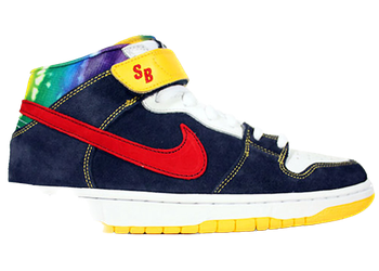Nike SB Dunk Mid Tie Dye for sale