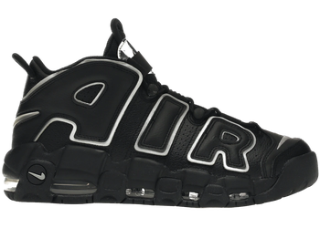 Nike Air More Uptempo Black Silver (Women's) for sale