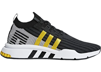 adidas EQT Support Mid Adv Black Equipment Yellow for sale
