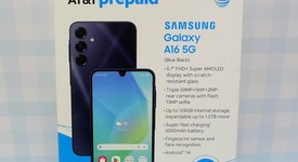 New
													Samsung Galaxy A16 5G - AT&T, Blueblack, 128 GB, 4 GB, photo 1 of 2