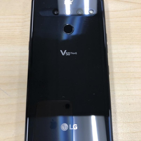 LG V50 ThinQ 5G - Verizon, Black, 128 GB, 6 GB, LM-V450VM